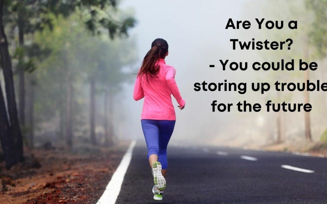 Are You Twisting when Running?